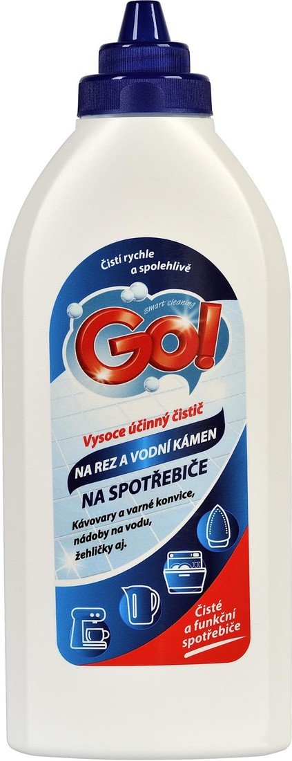 GO! Čisticí prostředek na rez a vodní kámen GO! - 500ml