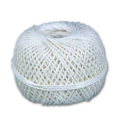 Přírodní motouz - lněný bílý 40 g, návin 60 m