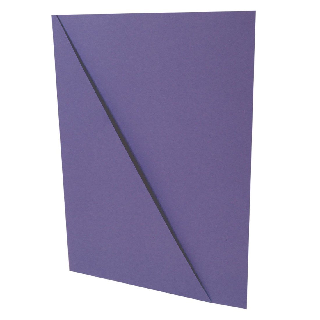 HIT Office Zakládací desky s rohovou kapsou - A4, kartonové, fialové, 1 ks