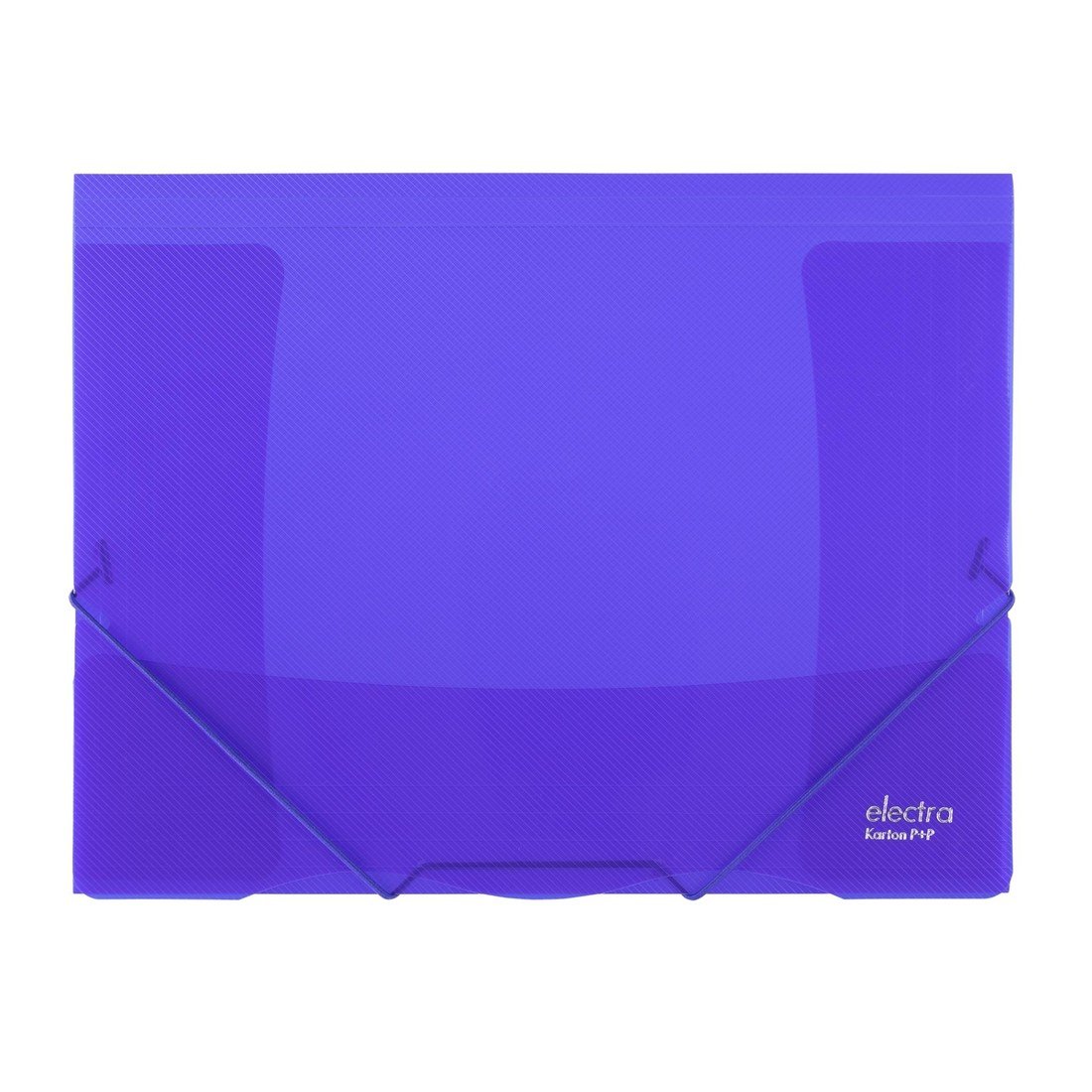 Karton P+P Desky na dokumenty s gumičkou ELECTRA - A4, tmavě modré, 5 ks
