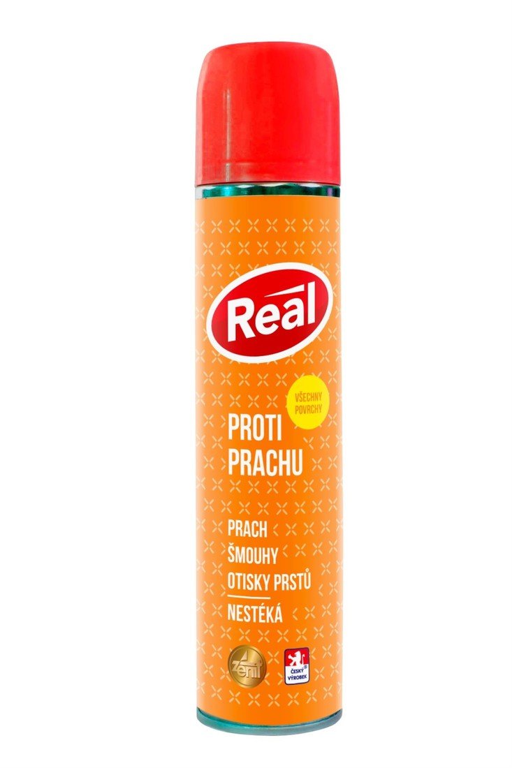 Čisticí sprej proti prachu Real - 300 ml