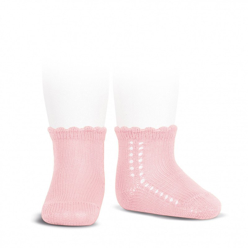 Cóndor Condor dětské háčkované ponožky 25694 - 500 Velikost: 000 / 0 - 3 měsíce