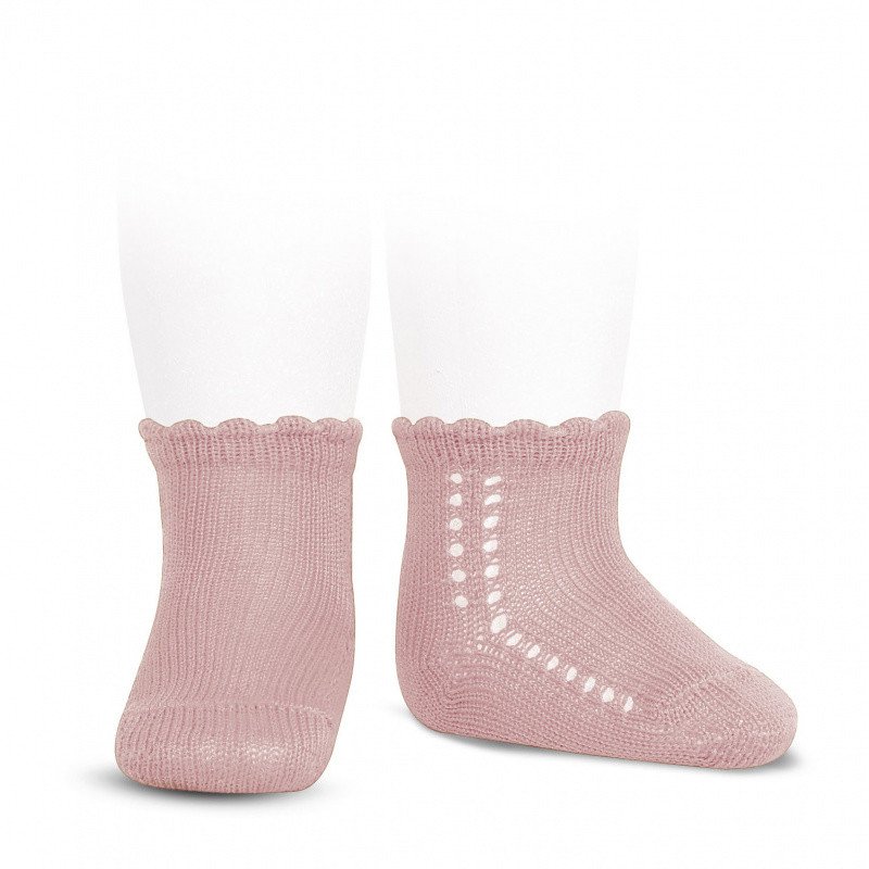 Cóndor Condor dětské háčkované ponožky 25694 - 526 Velikost: 000 / 0 - 3 měsíce