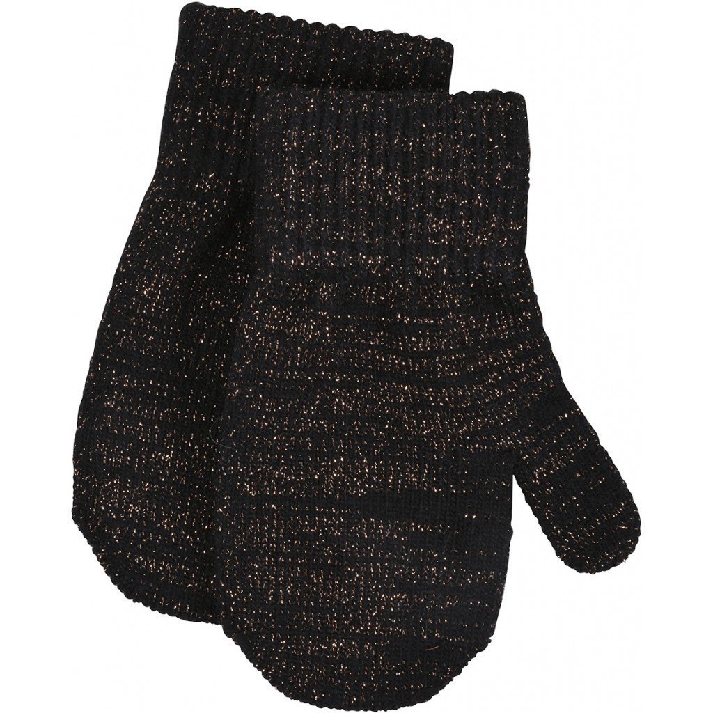Mikk-Line Mikk - Line dětské vlněné rukavice 93022 Black Velikost: 0 - 2 roky
