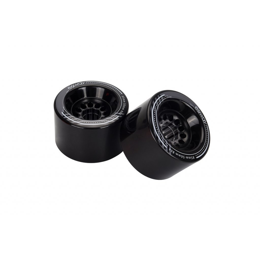 Exway - X1 Wheels 2Gen 85mm 80a Black - přední kolečka (2ks)