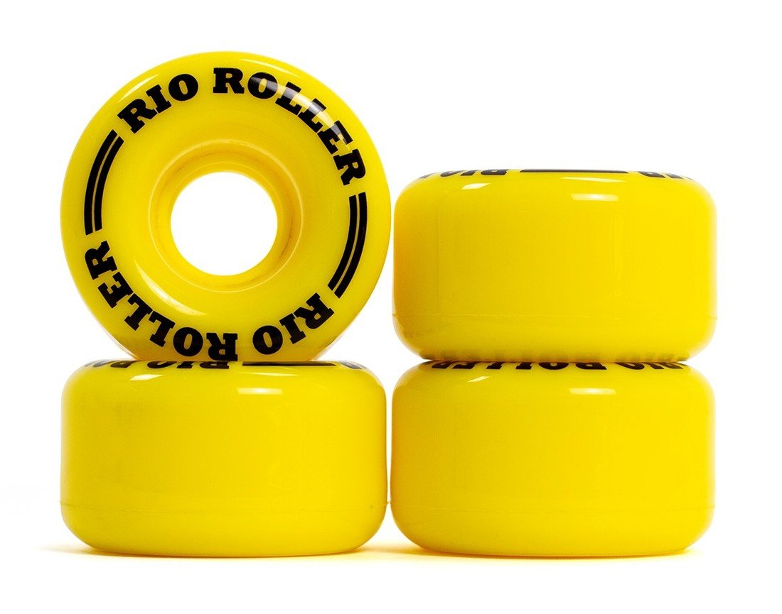 Rio - Roller Coaster Yellow 58mm / 62mm (sada 4 koleček) Velikost kolečka: 58 mm