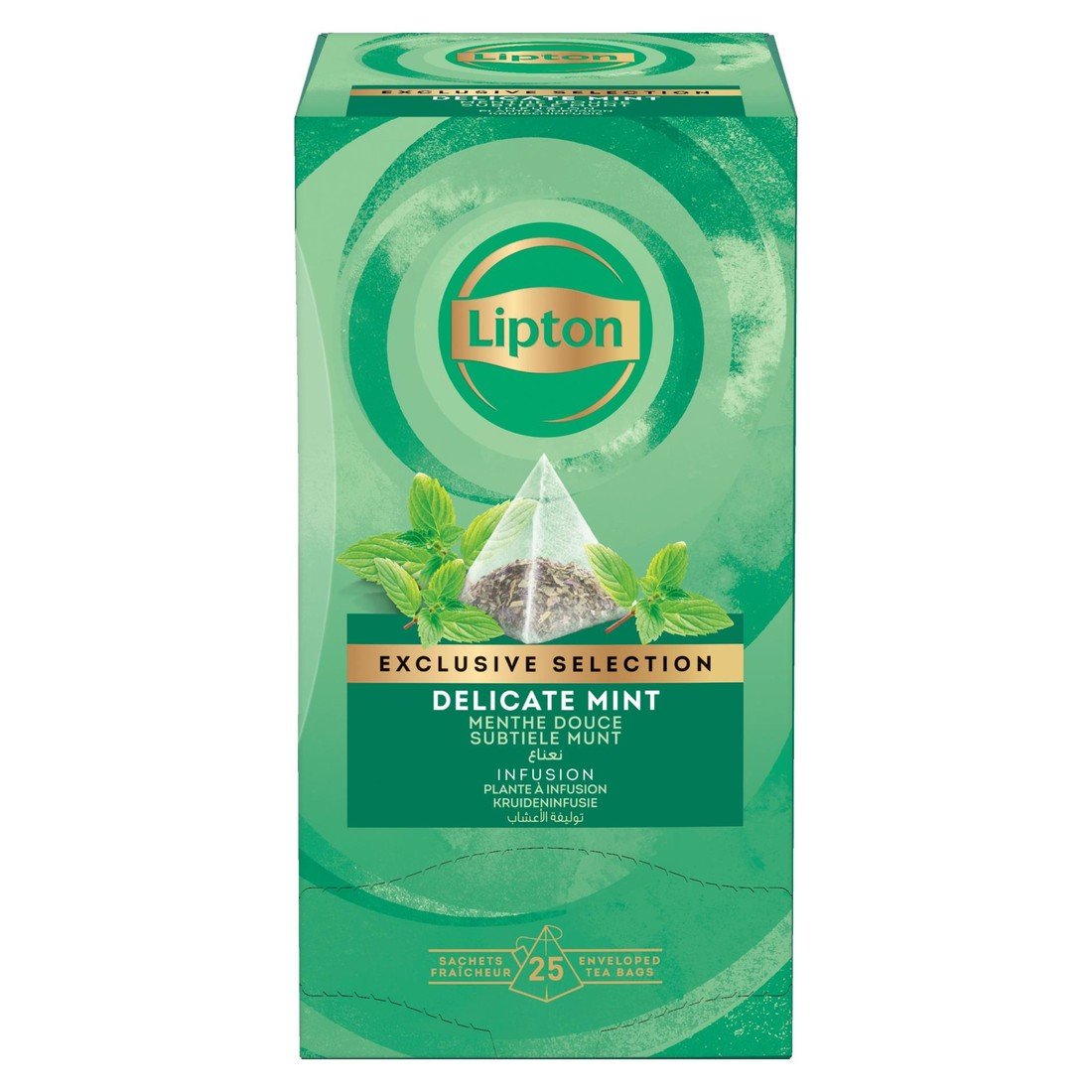 Čaj Lipton Delicate Mint, 30 x 1,1 g
