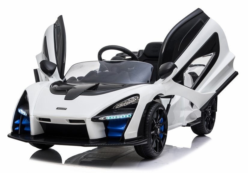 mamido Dětské elektrické autíčko McLaren Senna bílé