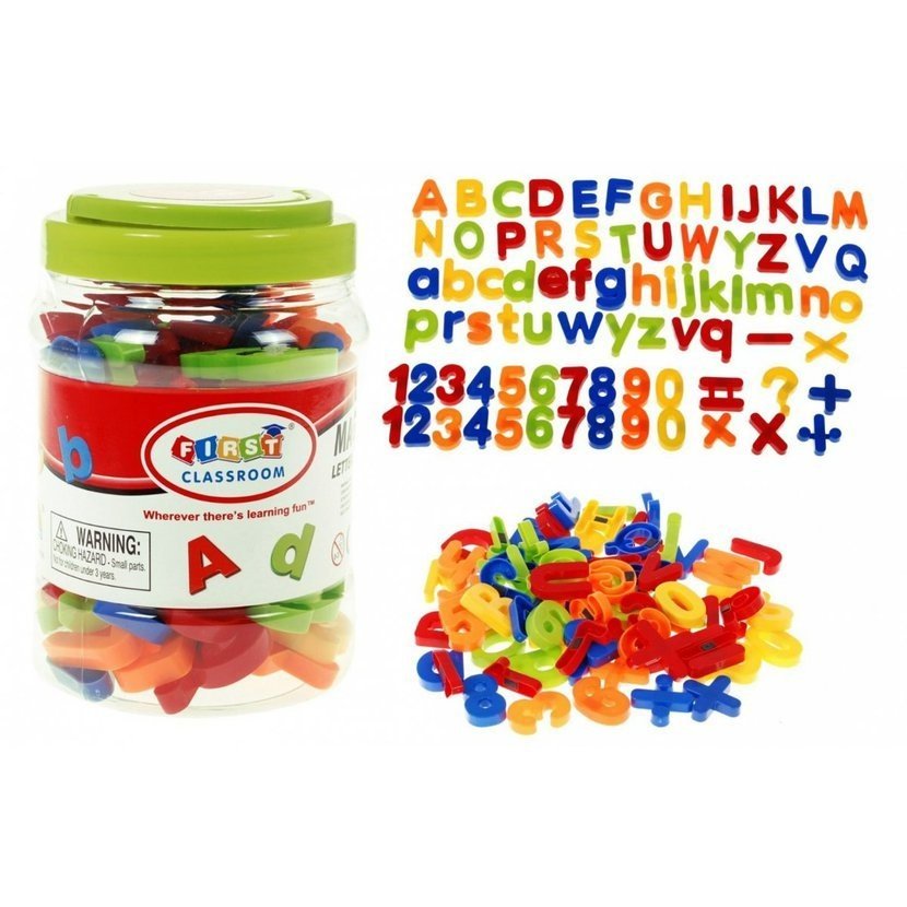 mamido Velká sada magnetků, písmen a čísel