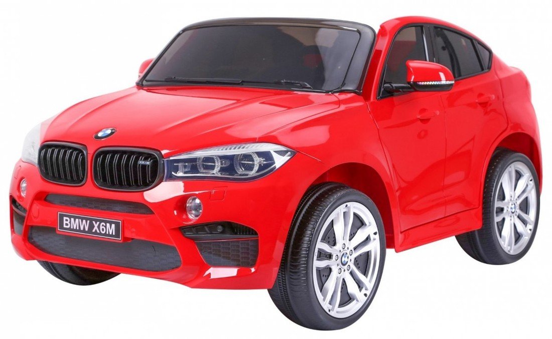 mamido Elektrické autíčko BMW X6 M dvoumístné XXL červené