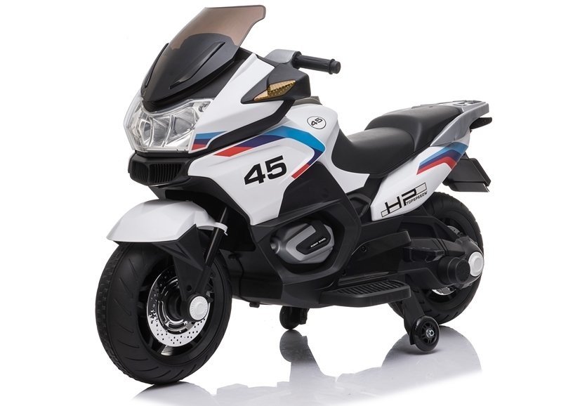 mamido Dětská elektrická motorka XMX609 bílá