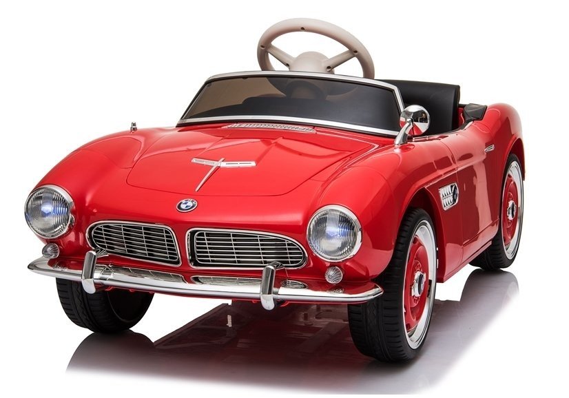 mamido Elektrické autíčko BMW Retro lakované červené