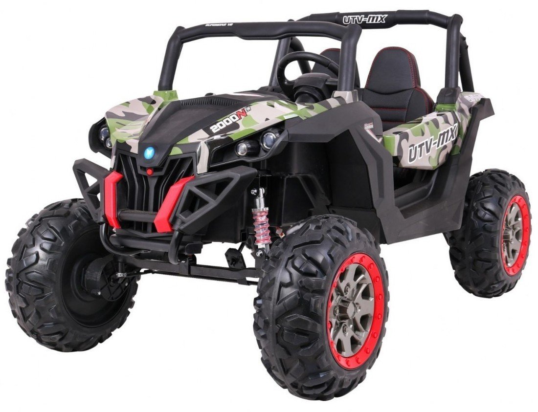 mamido Elektrické autíčko Buggy SuperStar 4x4 - LCD lakované maskáčové