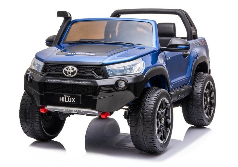 mamido Dětské elektrické autíčko Toyota Hilux 4x4 lakované modré