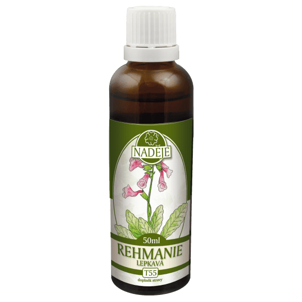 Naděje Rehmanie lepkavá tinktura z byliny T55a 50 ml