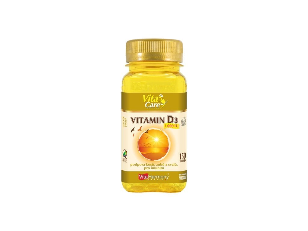 VitaHarmony Vitamín D3 (1000 IU) 150 tablet