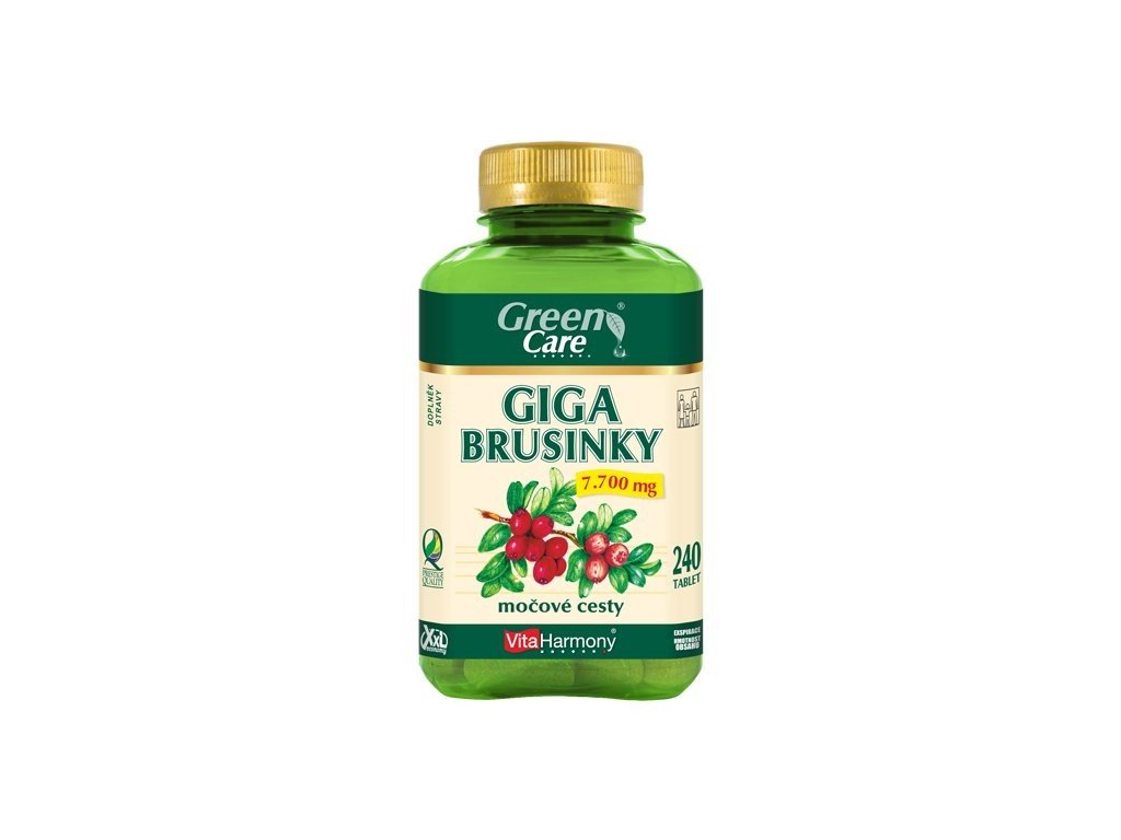 VitaHarmony Giga brusinky (7700 mg) 240 tablet