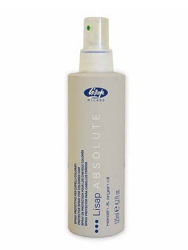 Lisap absolute spray - ochranný sprej s keratinem a arganovým olejem, 125 ml