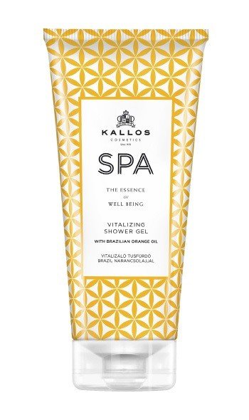 ​Kallos SPA Vitalizing Brazílie Orange shower gel - sprchový gel 200 ml