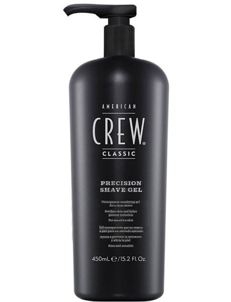 ​American Crew Shaving Skincare Precision Shave Gel - gel na holení pro citlivou pleť 450 ml