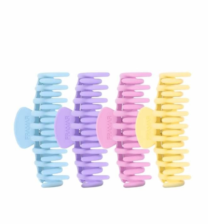 Framar Claw Clips Pastel CL-CC-PSTL - pastelové kolíčky do vlasů, 4ks