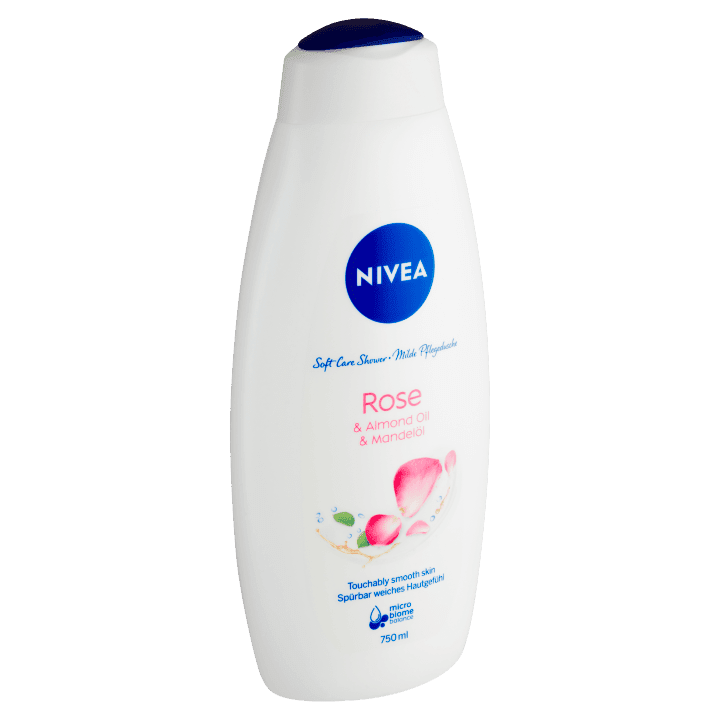 Nivea Rose & Almond Oil Pečující sprchový gel 750ml