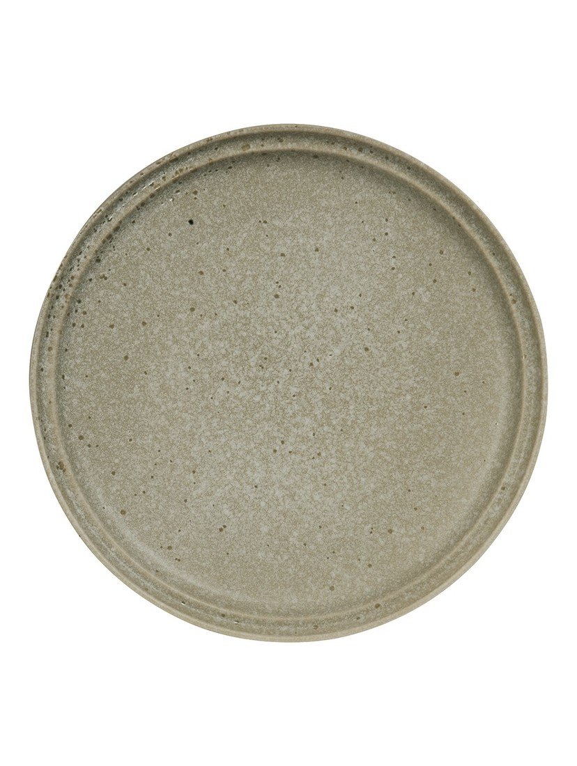 Kameninový mělký talíř průměr 26 cm NESUTO ASA Selection - olivový