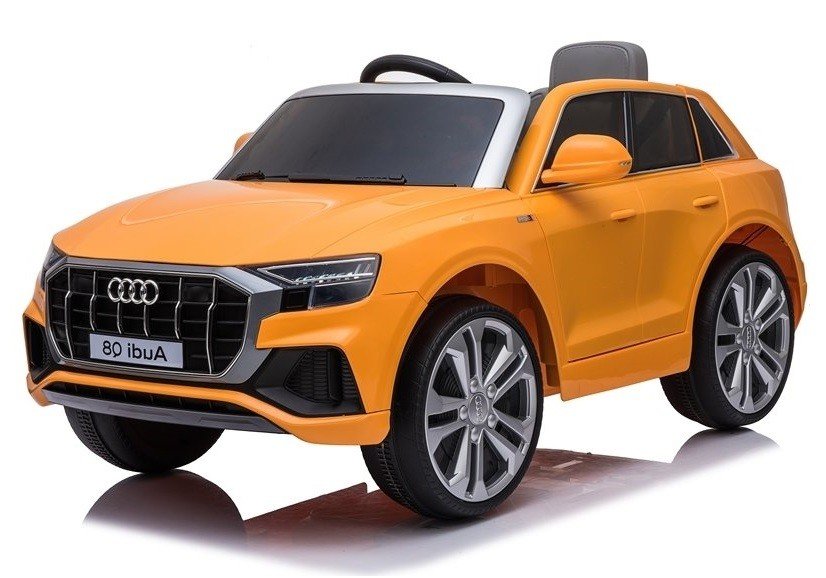 mamido Dětské elektrické autíčko Audi Q8 lakované oranžové