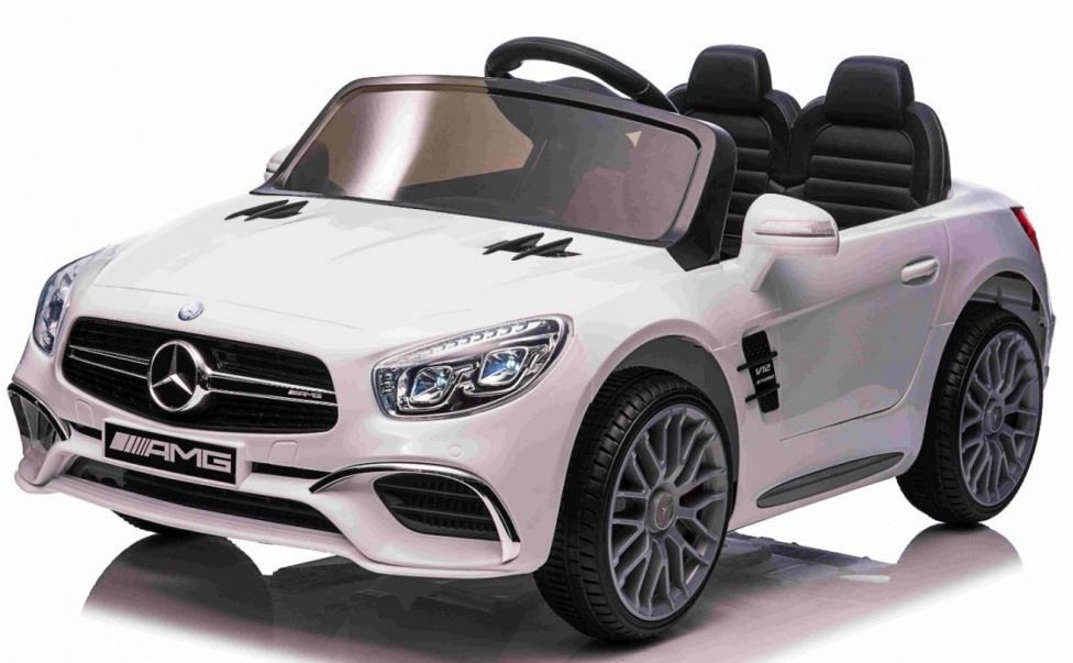 mamido Elektrické autíčko Mercedes-Benz AMG SL65 S bílé