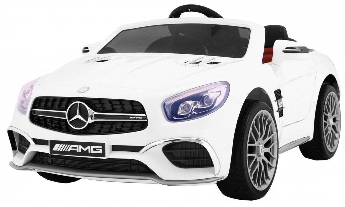 mamido Elektrické autíčko Mercedes Benz AMG SL65 bílé