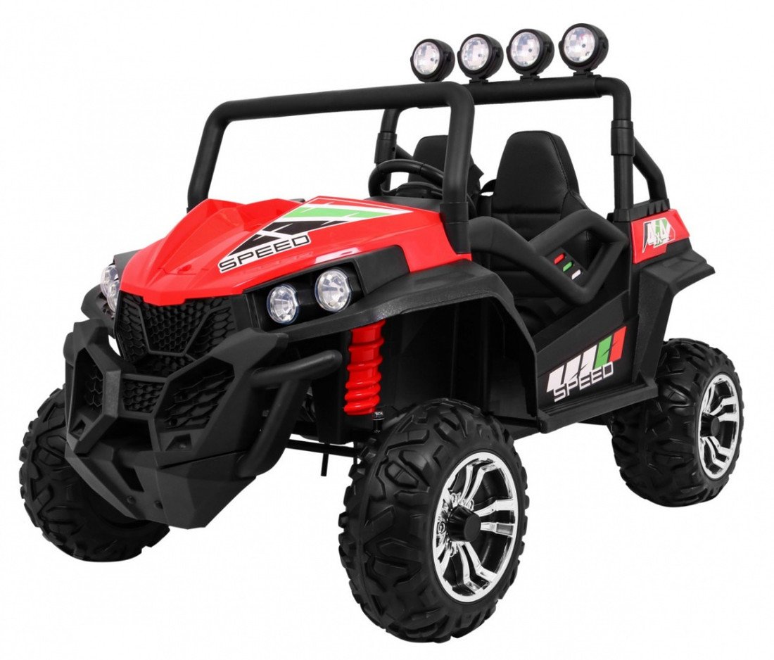 mamido Dětské elektrické autíčko Buggy Strong Lift 24V 4x4 červené