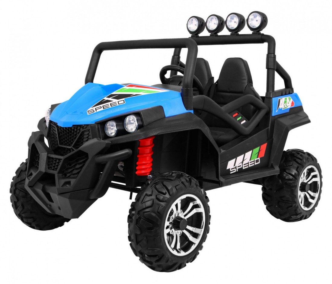 mamido Dětské elektrické autíčko Buggy Strong Lift 24V 4x4 modré