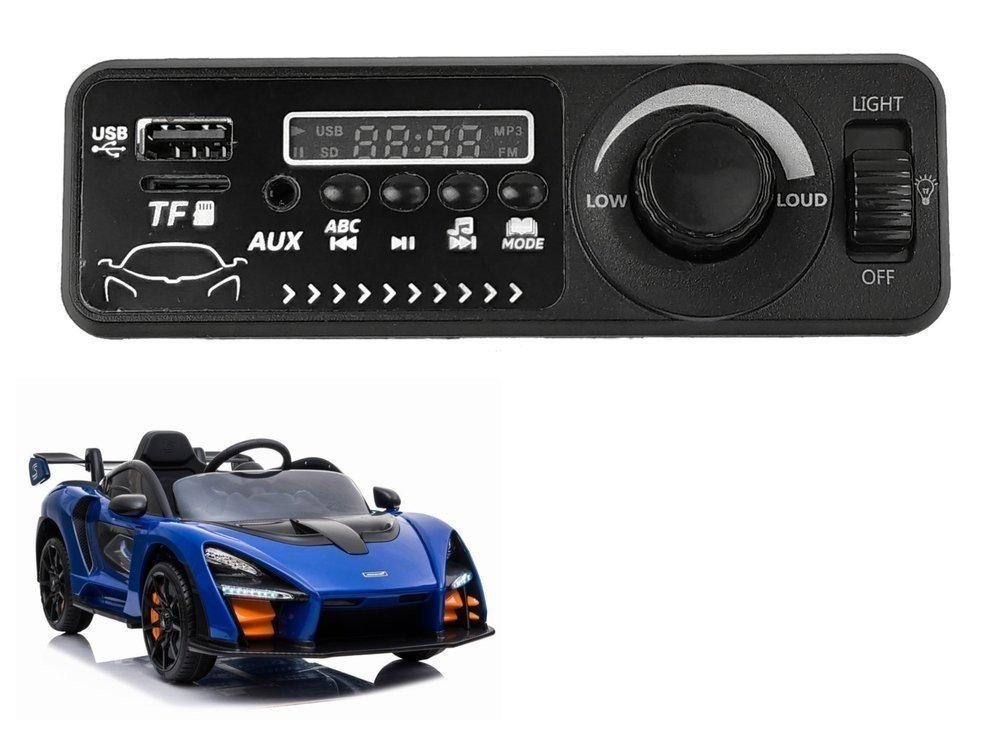 mamido Hudební panel do elektrického vozítka McLaren Senna