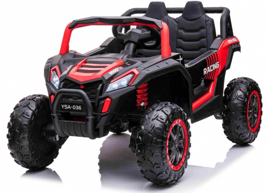 mamido Elektrické autíčko Buggy UTV Racing 4x4 červené