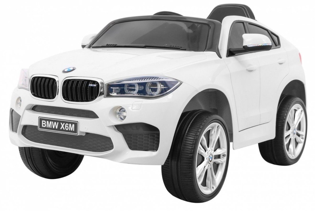 mamido Elektrické autíčko BMW X6 M bílé