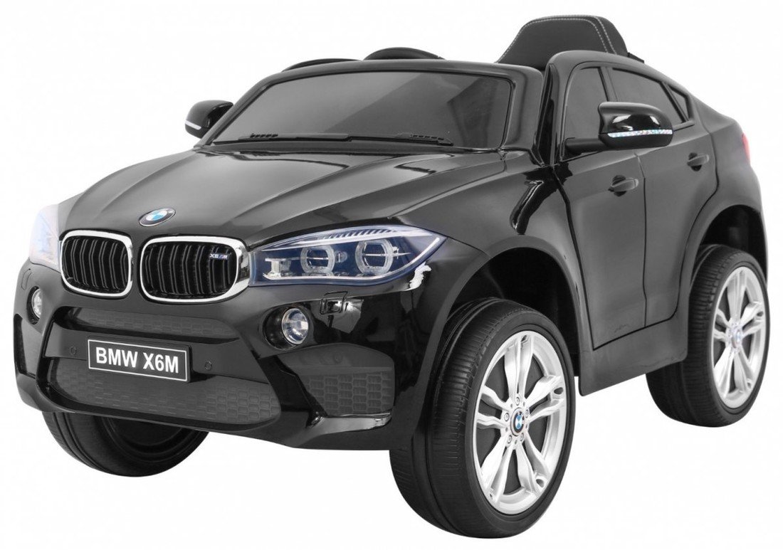 mamido Elektrické autíčko BMW X6 M lakované černé