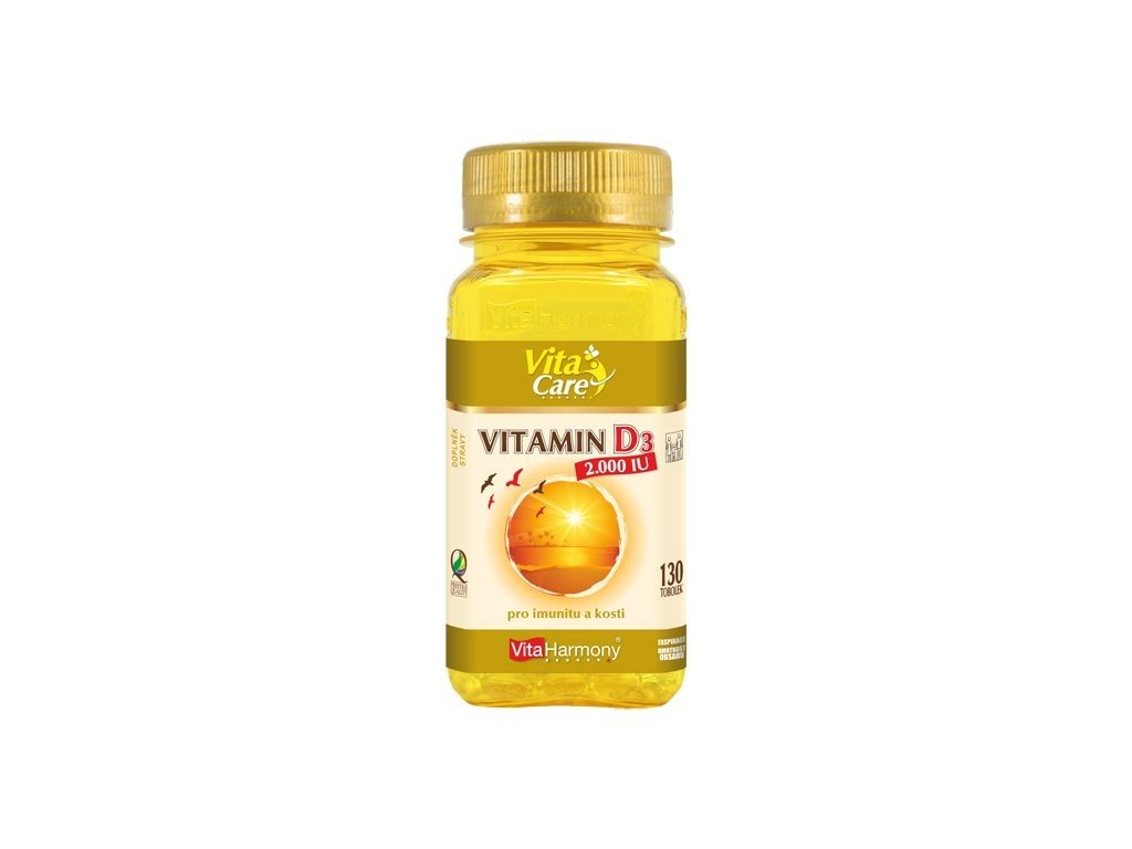 VitaHarmony Vitamín D3 (2000 IU) 130 tablet