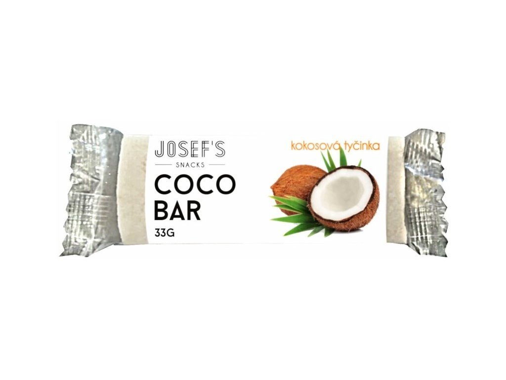 Josef 's snacks Josef's snacks Ovocná tyčinka kokosová 33g