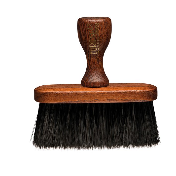 Barber Line Wooden Barber Brush 06070 - dřevěný oprašovák na vlasy