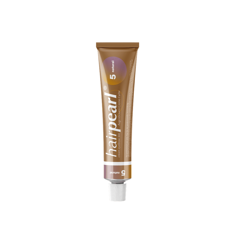 HairPearl Cream Eyelash and Eyebrow Color - krémová barva na obočí a řasy, 20 ml 5 - natural
