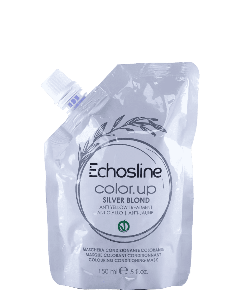 Echosline Color.Up - tónovací masky na vlasy, 150 ml Silver Blond Silver Blond - neutralizuje žluté odlesky/odstíny