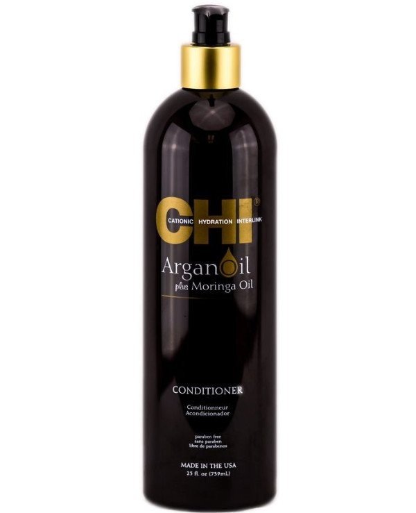 CHI Argan Oil Conditioner - regenerační kondicionér na vlasy s argan. olejem, 739 ml