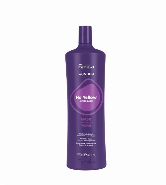 Fanola Wonder No Yellow Extra Care Mask - maska pro blond vlasy 1000 ml