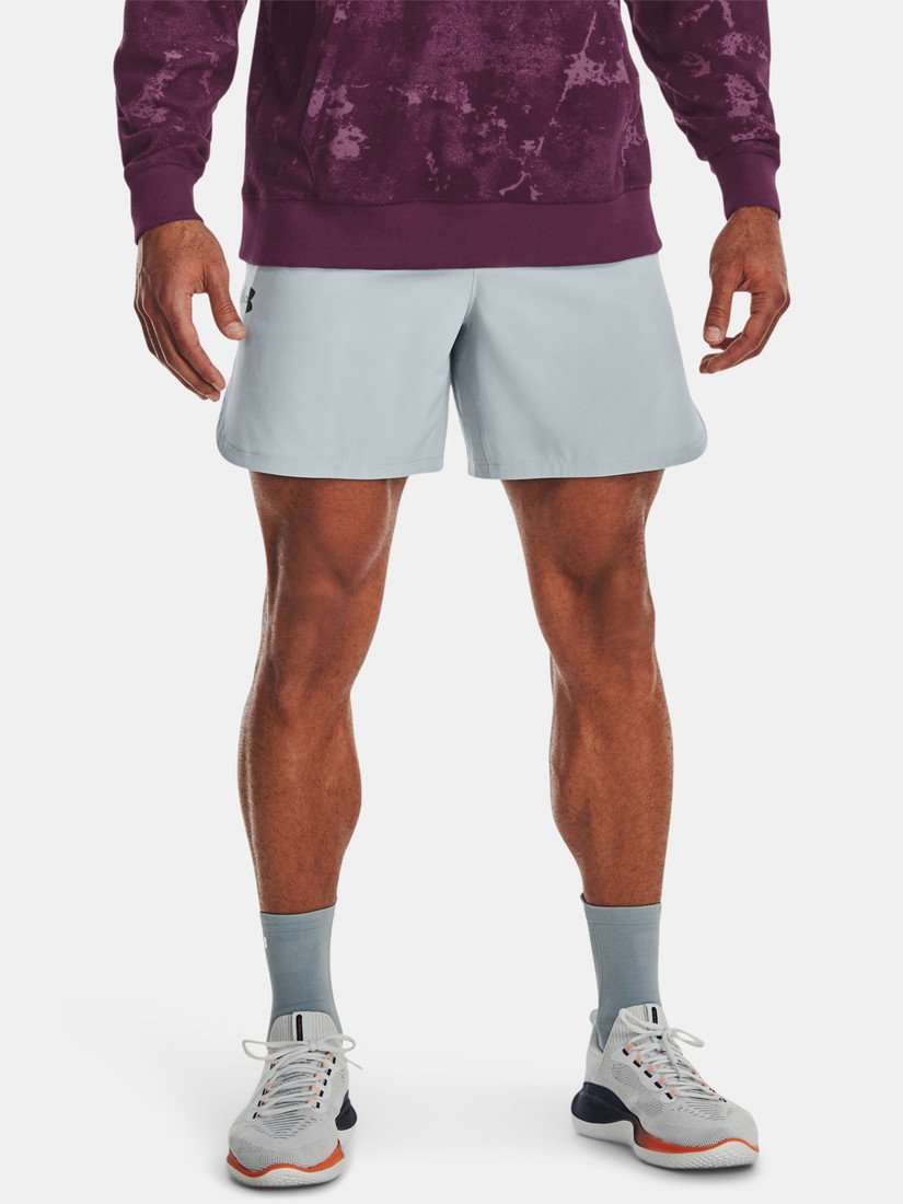 Under Armour Kraťasy UA Peak Woven Shorts-BLU - Pánské