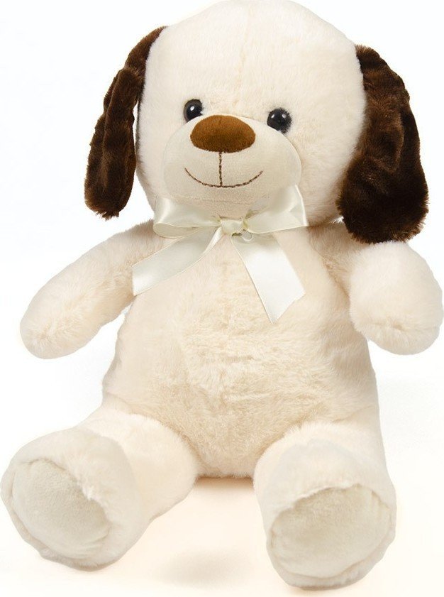 Plyšový pes stojící béžový 50 cm - Alltoys