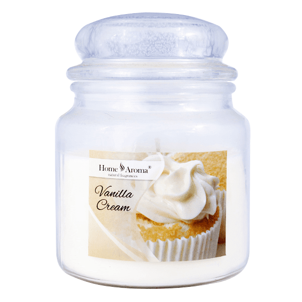 Svíčka vonná dekorativní Vanilla Cream, 340g