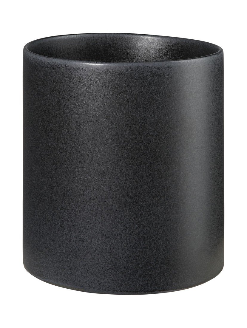 Kameninový květináč průměr 21,5 cm HARUKO ASA Selection - černý