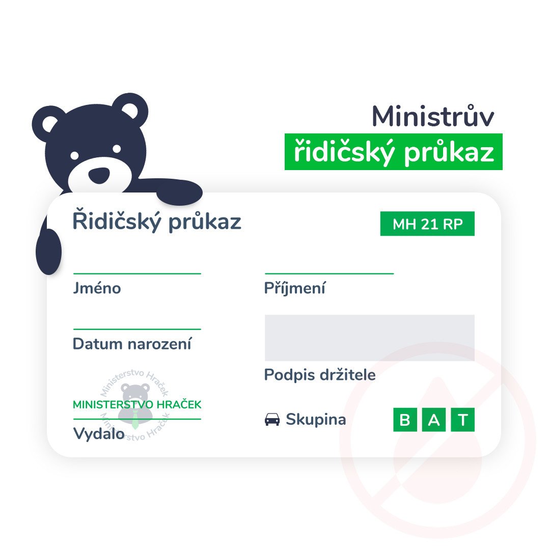 mamido Můj první řidičský průkaz