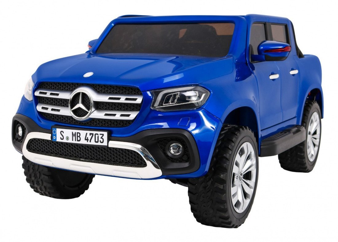 mamido Elektrické autíčko Mercedes-Benz X-Class MP4 4x4 lakované modré