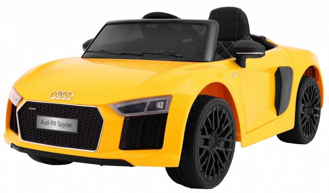 mamido Elektrické autíčko Audi R8 Spyder Maxi žluté